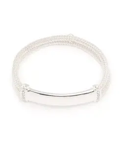 Браслет-Растяжка в коробке Nine West, silver-tone