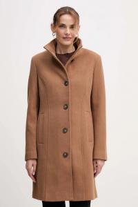 Шерстяное пальто Dkny, коричневый