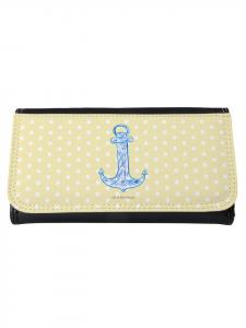 Кошелек Mr. & Mrs. Panda, желтый пастельный