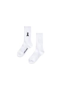 ARMEDANGELS Носки 'SAAMUS BOLD' в белом цвете