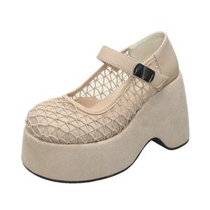 Туфли Мэри Джейн на платформе женские Alxnan, Black