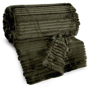 Одеяло Eurofirany NINA, оливково-зеленый - 200 х 220 см