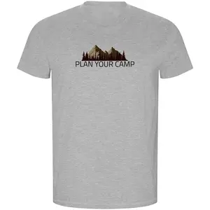 Футболка Kruskis Plan Your Camp ECO, серый