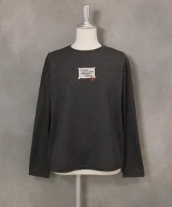 Пуловер с нашивкой спереди Studio Picone, цвет Gray(080)