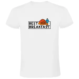 Футболка с коротким рукавом Kruskis Best Breakfast, белый