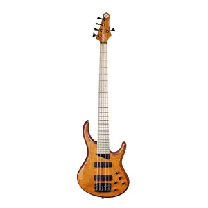 MTD Kingston Z5MP Bass Satin Amber с грифом из клена