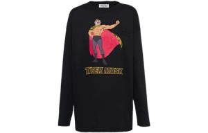 Футболка женская черная MIU MIU