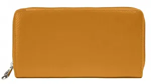 Кошелек Samantha Look, натуральная кожа, желтый