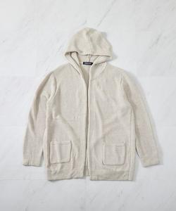 Моющийся кардиган-худи без пуговиц Union Station, цвет Ivory