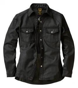 Женская вощеная рубашка мотоциклетные Covert (размеры XS и LG) Scorpion EXO, черный