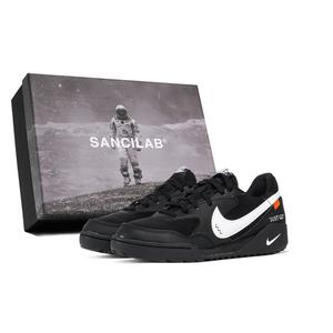 Nike Terra Manta 3 Times Laboratory устойчивые к истиранию низкие кроссовки для скейтбординга Unisex Black