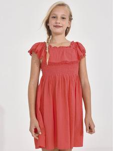 Летнее платье Mayoral, коралловый
