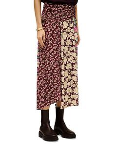 Асимметричная юбка Ilixia ba&sh, мультиколор