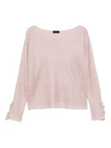 Топ в рубчик LIU JO, розовый