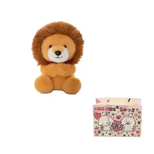 Плюшевая кукла Sloth, Pony, Lamb, Squirrel, Lion высота 17см Ten Thousand Children's Music