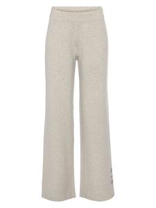 ELBSAND Светло-серые вязаные брюки