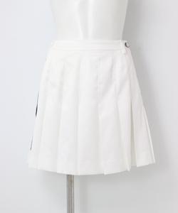 Юбка с плиссировкой по бокам Archivio, цвет White(090)