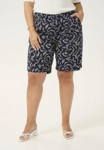 Шорты KCBEATE Kaffe Curve, темно-синий