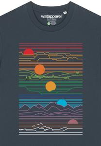 Футболка с принтом watapparel, антрацит