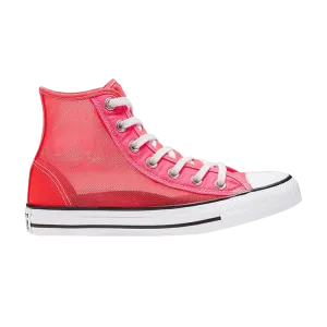 Кроссовки Converse Wmns Chuck Taylor All Star High 'See Thru - Racer Pink', розовый