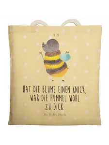 Шоппер Mr. & Mrs. Panda, желтый пастельный