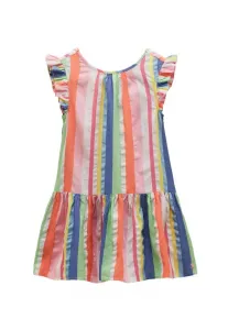 Платье-Миди без рукавов laura с многоярусной юбкой, прямого кроя. Joules, Multi Stripe