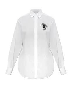 Футболка с логотипом A Bathing Ape, белый