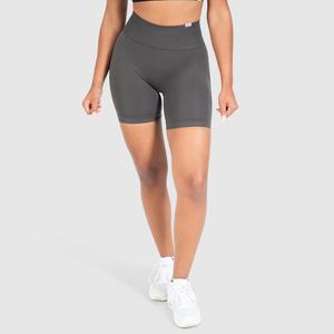 SMILODOX Женские шорты Amaze Scrunch темно-серые