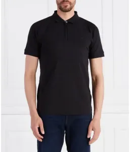 Поло Филикс slim fit Boss Green, черный