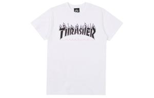 Thrasher Футболка унисекс «Трэшер», Белый