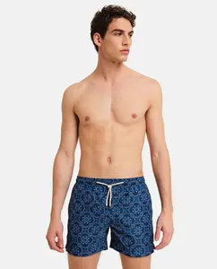 Мужские шорты-бермуды для плавания синего цвета PENINSULA, синий