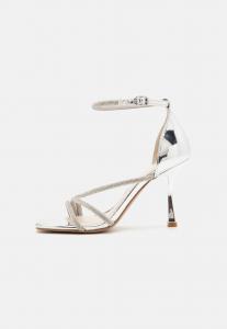 Босоножки на высоком каблуке ONLAUBREY ONLY SHOES, серебристый