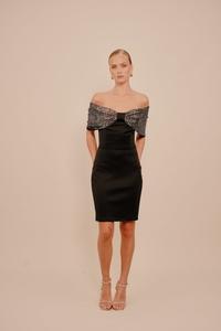 Платье WAL G. POLLY SEQUIN, Black/Silver-Coloured/Black