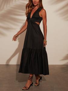 Длинное платье Milan Kiss, черный