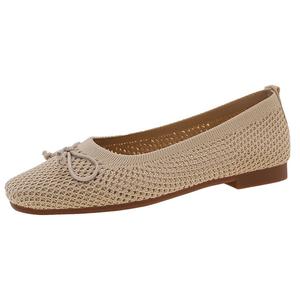 WUJI Женские повседневные туфли на тонком канате коричневые, цвет Brown Thin Rope