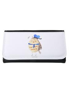 Портмоне Mr & Mrs Panda Damen Eule Matrose ohne Spruch, белый