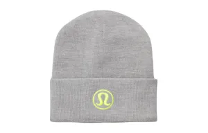 Lululemon Шерстяная женская шапка серого цвета, Gray