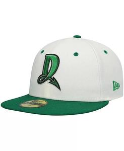 Мужская белая приталенная шляпа Dayton Dragons Alternate Authentic Collection 59FIFTY New Era