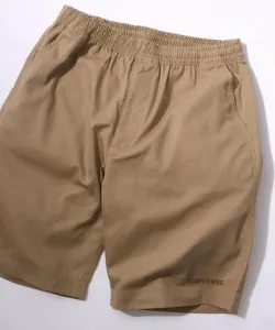 Мужские цветные шорты CONVERSE, хлопковая саржа, однотонные, с вышитым логотипом, унисекс.