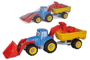 Трактор с прицепом, мультиколор