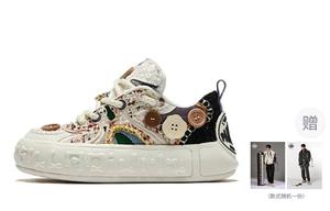 Кроссовки palladium Skateboarding Shoes Unisex Low-top Light Blue/brown/white, голубой