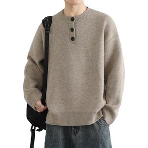 Свитер Unisex Crew Neck Thickened VanCamel, хаки