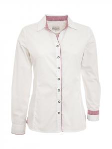 Блузка Д-101 бело-красного цвета MADDOX