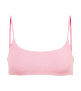Махровый топ-бикини Muse Scoop Jade Swim, Pinky Swer Terry