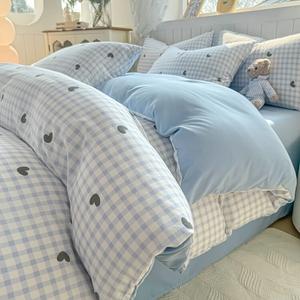 Fuanna Пододеяльник 180х220 см из ультрамягкого хлопка класса А, цвет First Encounter