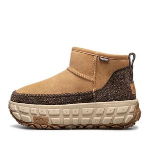 AU&MU Термостойкие абразивостойкие короткие зимние ботинки женские Chestnut, цвет Chestnut