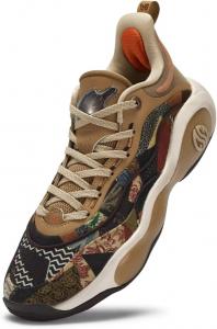 Мужские баскетбольные кроссовки 361 AG6, дышащие кроссовки с амортизацией, противоскользящие, для тренировок, студенческий спортивный обувь для подростков и взрослых, баскетбольные кроссовки Aaron Gordon 361°, 572611102-4 Earthbound