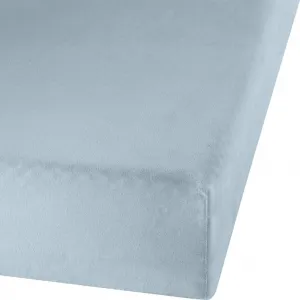 Простыня на резинке Erlangen" blue 90x210 cm - 100x220 cm" Erwin Müller