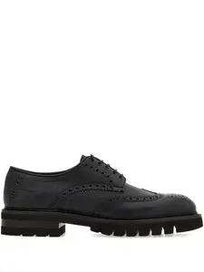 Броги-дерби Ferragamo, черный