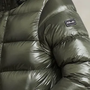 Пуховик мужской Polo Ralph Lauren, зеленый